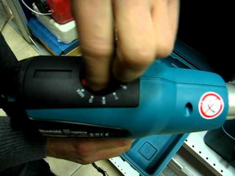 Пистолет за горещ въздух Makita 1800W HG551VK part 1