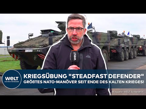 Video Thumbnail: DEUTSCHLAND: "Steadfast Defender" Größtes NATO-Manöver seit Ende des Kalten Krieges!