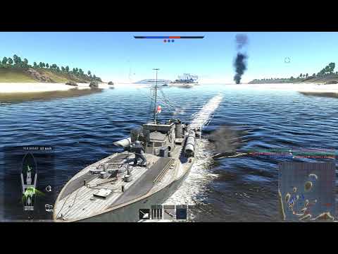 The Royal Navy MTB ACTION  ( War Thunder Naval Ships )