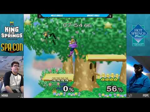 KotS 3 SSBM - Miwa (Fox) Vs. Pope (Sheik) - Pools