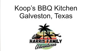 Eat here before your cruise - Koop’s BBQ Kitchen, Galveston, TX