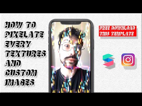 Spark Ar tutorial - Pixelate shader patch