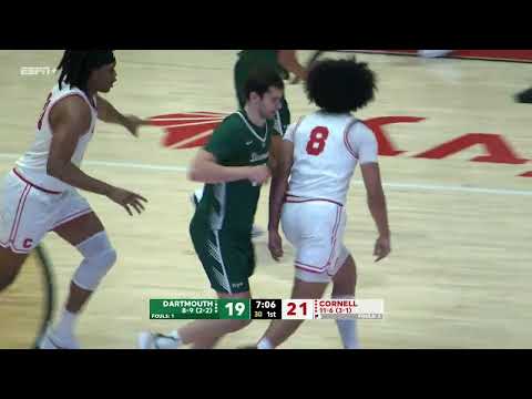 Highlights: Cornell Men's Basketball vs Dartmouth - 1/31/2025