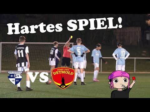 Schiedsrichter pfeift HARTES C-Jugend Spiel | Qualle pfeift #04