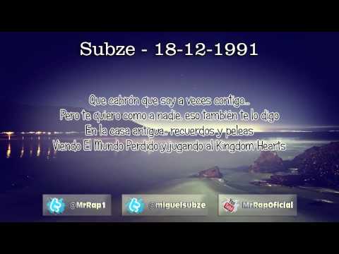 Subze - 18-12-1991 (+Letra)