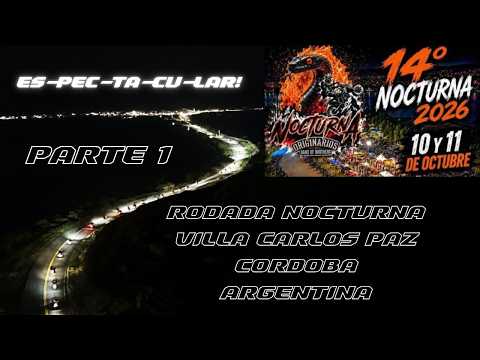 Nos metimos en la rodada nocturna mas grande del mundo!