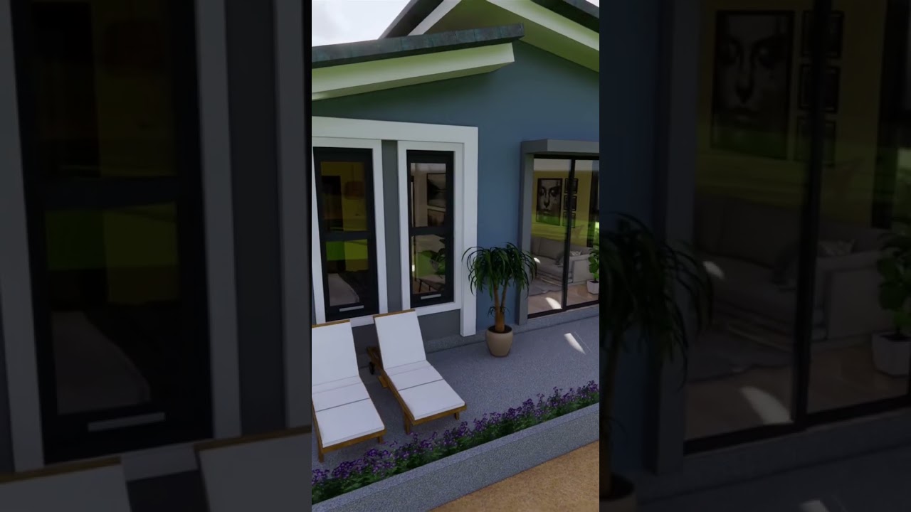 Planos 3D - Tiny House - Fachadas de Casas