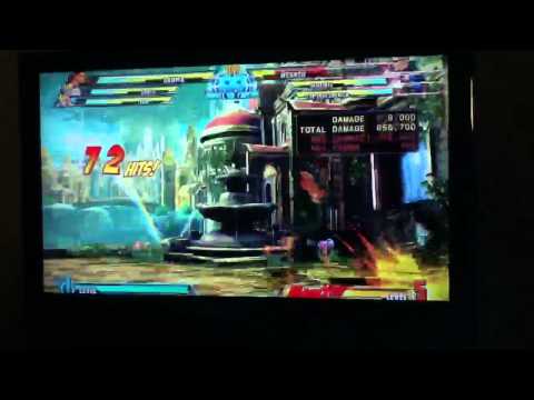 MvC3 Akumas big damage combo