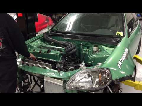 450+whp 2.7 liter all motor k24 idle and rev