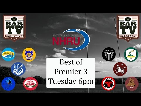 2015 NHRU - Round 2 - Best of Premier 3 - Maitland v Wanderers