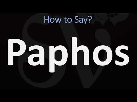 How to Pronounce Paphos? (CORRECTLY)