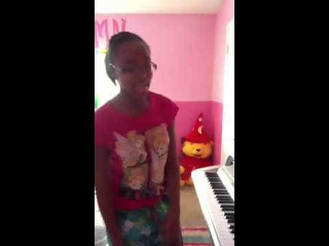 Autumn rapping to my girl.