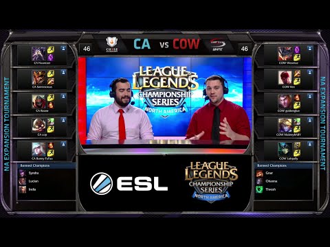 Curse Academy vs CompLexity White Game 1 | NA LCS Expansion Tournament 2015 | CA vs COW G1 60FPS