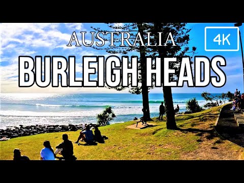 4K Walking Tour | Burleigh Heads | Queensland's Gold Coast | A Magnificent Day!! | AUSTRALIA