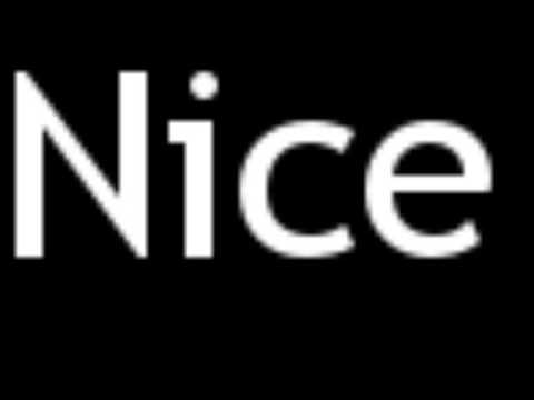 How to Pronounce Nice