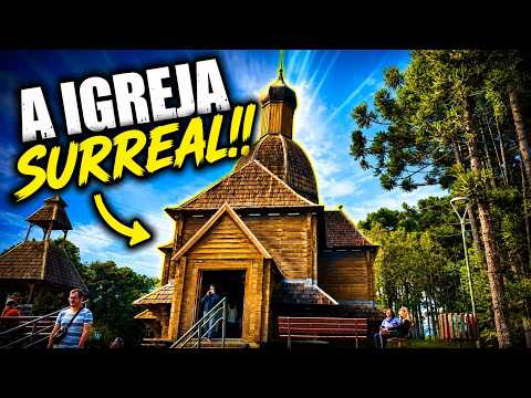 CONHEÇA a CAPELA de SÃO MIGUEL ARCANJO No MEMORIAL UCRANIANO (Parque Tingui em Curitiba)