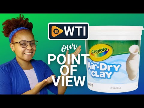 Crayola Air Dry Clay (5lb Bucket) - WTI product video review