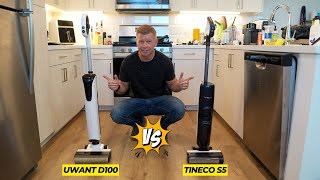 UWANT D100 vs Tineco S5 Wet Dry Vacuum Cleaner Comparison