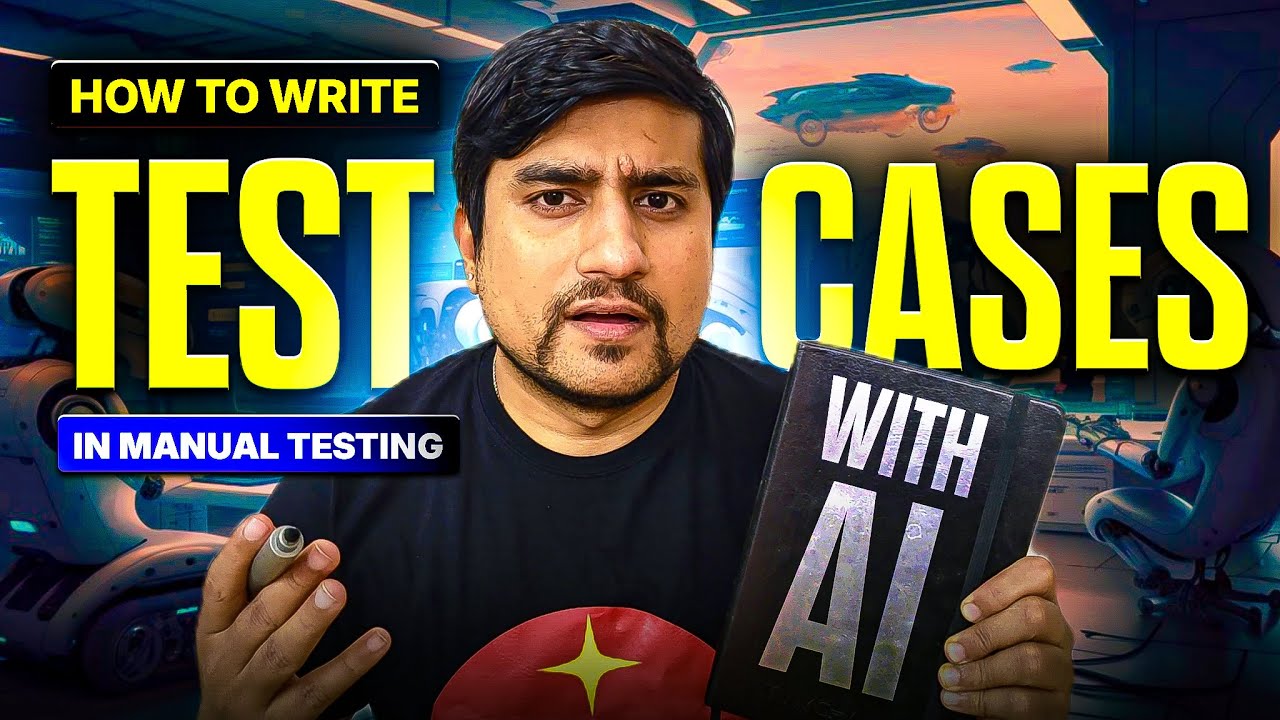 Write TEST CASES Using AI In Manual Testing
