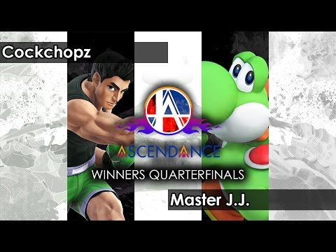 Smash 4:  FGE | MNK | Cockchopz (Little Mac/Ganon) V Master J.J. (Yoshi) - Ascendance 22 Tournament