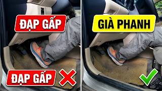 Tại sao bạn hay bị giật khi phanh? Cách khắc phục lỗi cơ bản này ngay lập tức
