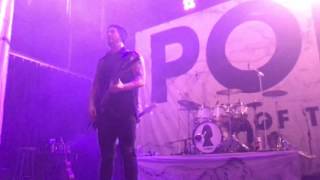 Shadow Play entrance Poets of the Fall -Live in Haarlem, Netherlands November 2016