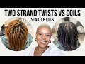 Starter Locs Twists Vs Coils Loctician Advice