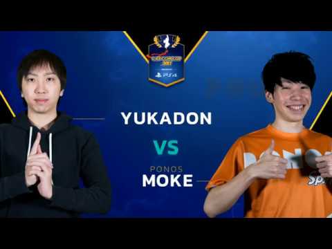SFV: Yukadon vs Ponos | Moke - Capcom Cup 2017 Top 8 - CPT2017