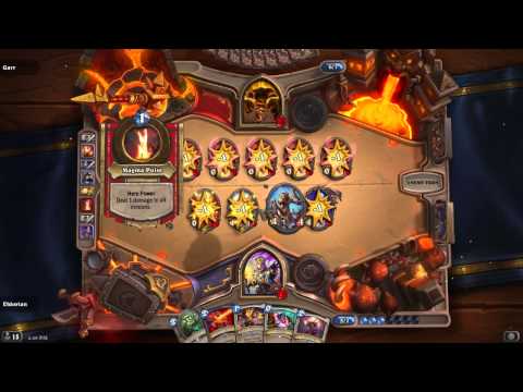 Hearthstone: Blackrock Mountain Heroic Garr