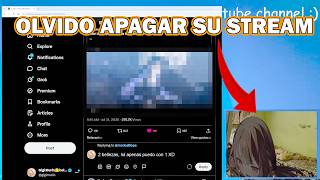 Gigi murin de Hololive olvida apagar su stream