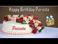 Happy Birthday Parinita Image Wishes