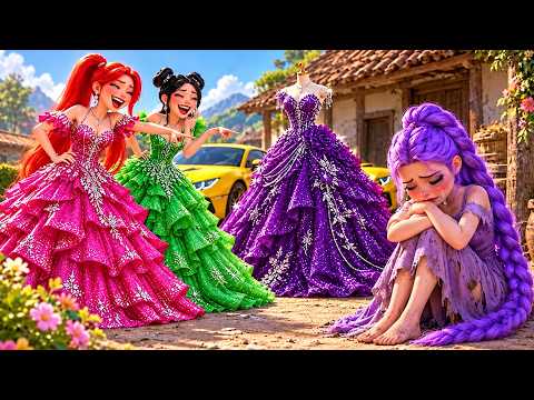 😱👗 Poor Rumi dreams of becoming a fashion designer… ✨🧵 but she finally makes her dream come true!💜