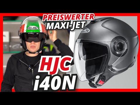 Preiswerter Maxi-Jethelm mit ECE 22.06 | HJC i40N [Produktvorstellung] Helmexpress.com