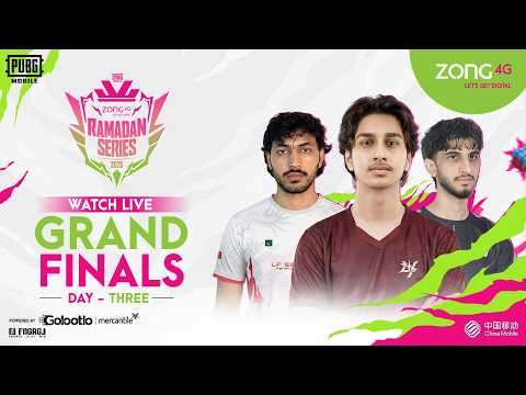 PUBGM RAMZAN SERIES 2026 | ZONG ENGAGE | FINALE DAY 3 |  POWERED BY GOLOOTLO Ft. #4T #SCYT #MAX #RD