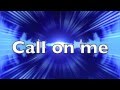 Call on me - Eric Prydz, lyrics 