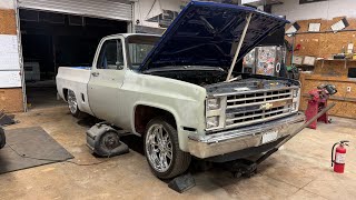 How to replace u joints on c10 truck with limited tools