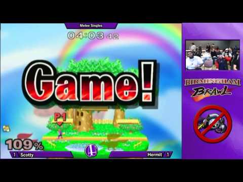 Birmingham Brawl 6 Melee Singles - Hermit (Fox) vs. Scotty (Falco)