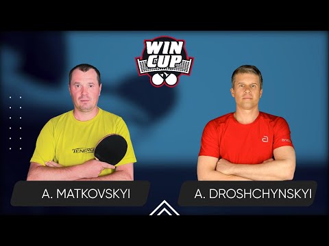 09:00 Andrii Matkovskyi - Andrii Droshchynskyi West 1 WIN CUP 18.05.2024 | TABLE TENNIS WINCUP