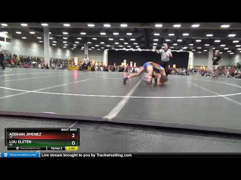 106 Lbs Champ. Round 1 - Aodhan Jimenez, TX Vs Lou Elsten, KS Dc55