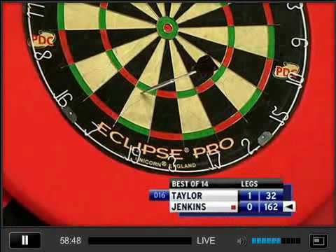 Taylor vs Jenkins 2009 Premier League Week 10 Part 1