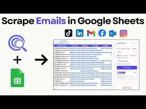 Lead Hunter – Website Data Enricher 소개 영상