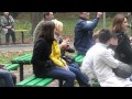 Виступ духового оркестру УМВС Закарпаття в парку до Дня Ужгорода 