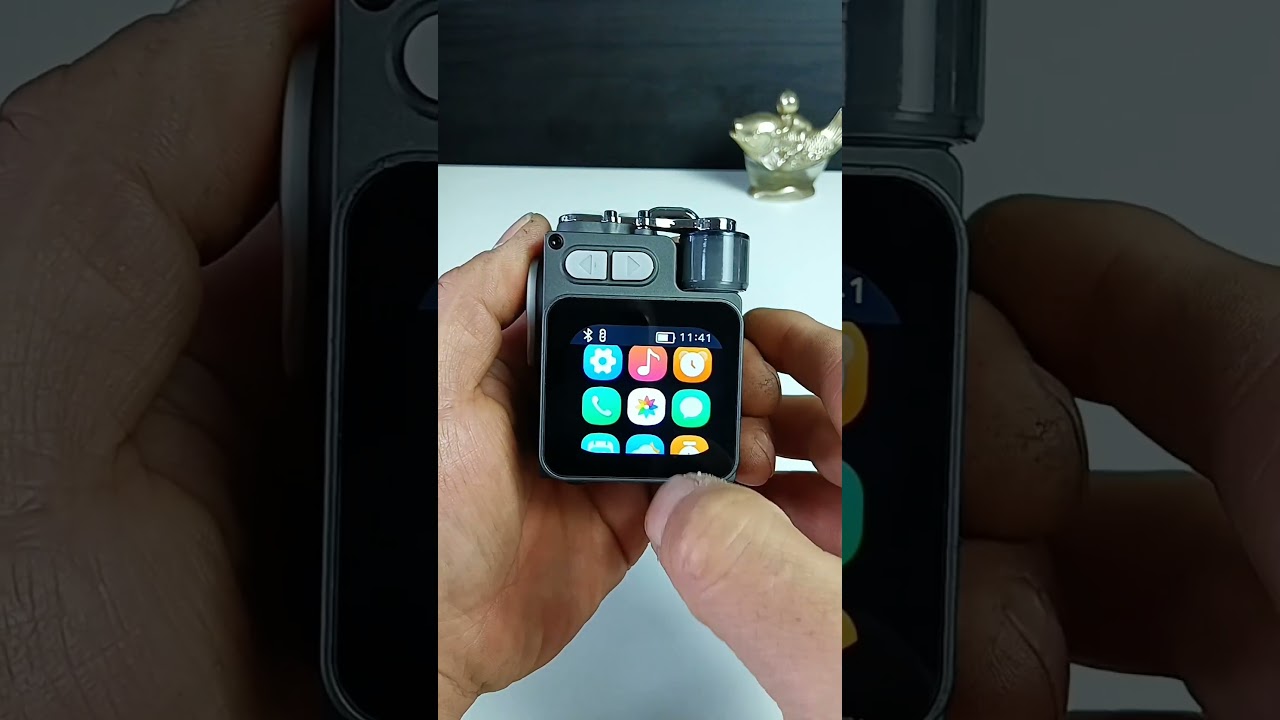 Mini Bluetooth Speaker with Touch Screen Smart Gadgets #bluetoothspeaker #gadgets