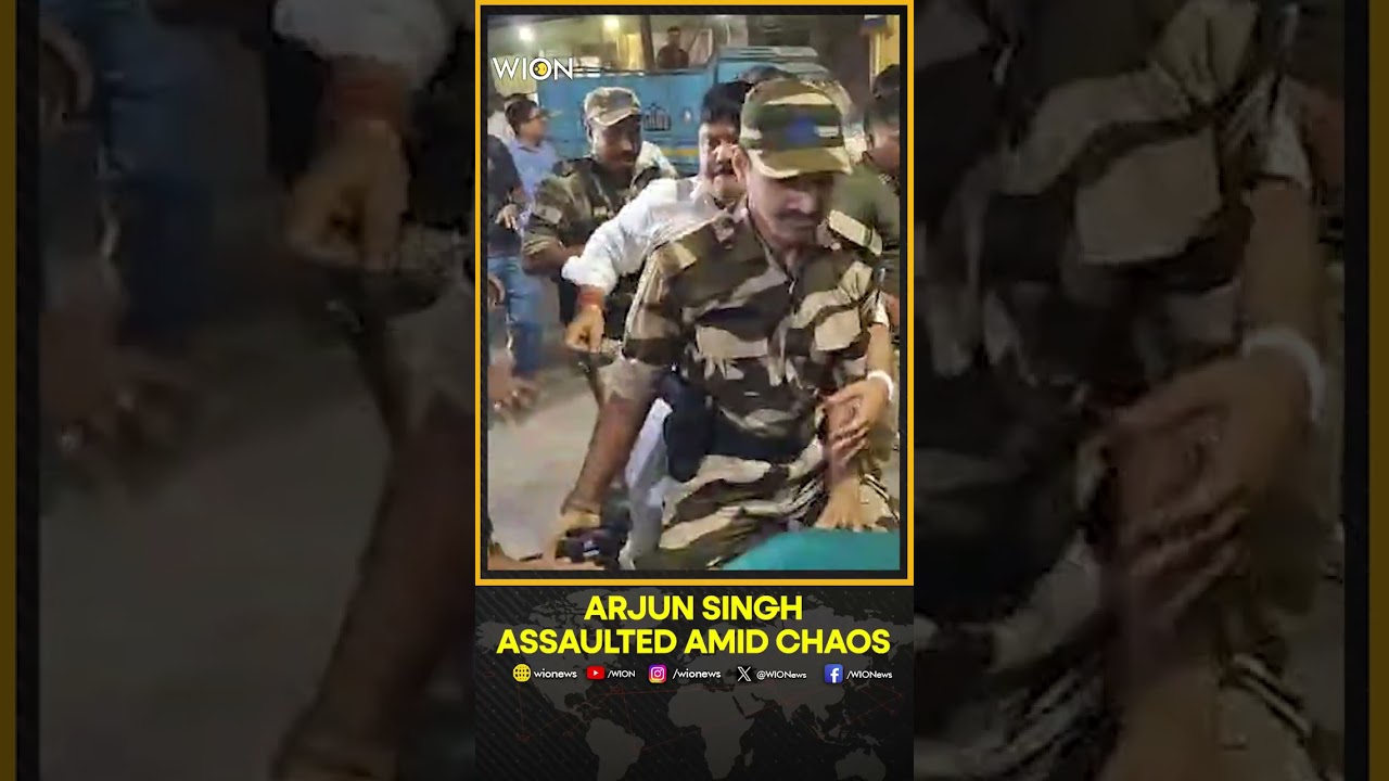 Violent TMC-BJP Clash Erupts Inside Jagatdal Police Station | WION SHORTS