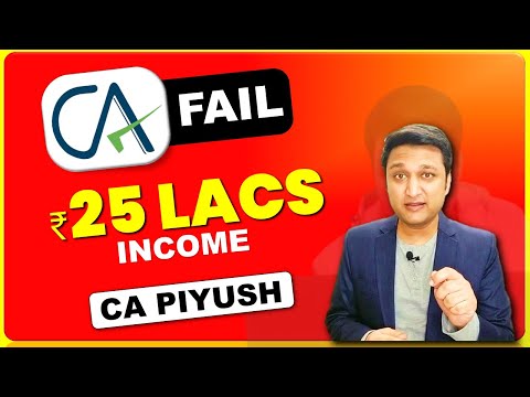 Method to Earn 25 Lacs as CA Drop-out  or CA Failed or Semi Qualified CA - Career Options