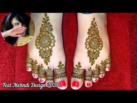 shaded leg mehndi design floral by blossoms of love