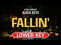 Fallin' (Karaoke Lower Key) - Alicia Keys