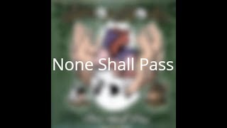 Aesop Rock - None Shall Pass (Lyric Video)