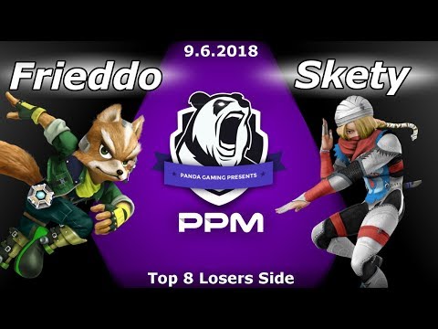 Big PPM 7 - Frieddo (Fox) Vs. Skety (Sheik) - Top 8 Losers Side