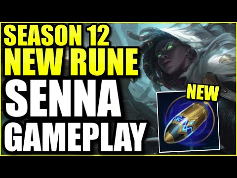 FIRST STRIKE SENNA ! SENNA'S NEW SEASON 12 KEYSTONE IS FINALLY HERE -- (League of Legends)